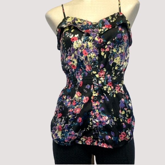Dynamite Floral Spaghetti Strap Camisole Top Size XS - Picture 1 of 8